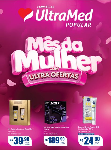 Panfleto de Ofertas - Farmácias UltraMed Popular