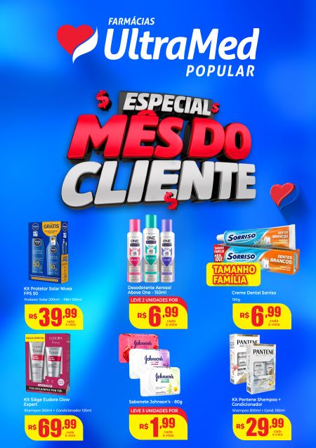 Panfleto de Ofertas - Farmácias UltraMed Popular